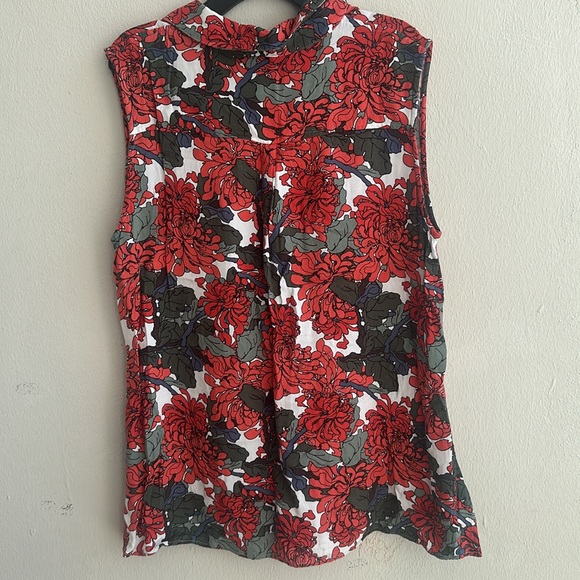Wild Fable Red Floral Women's Top - Picture 6 of 6